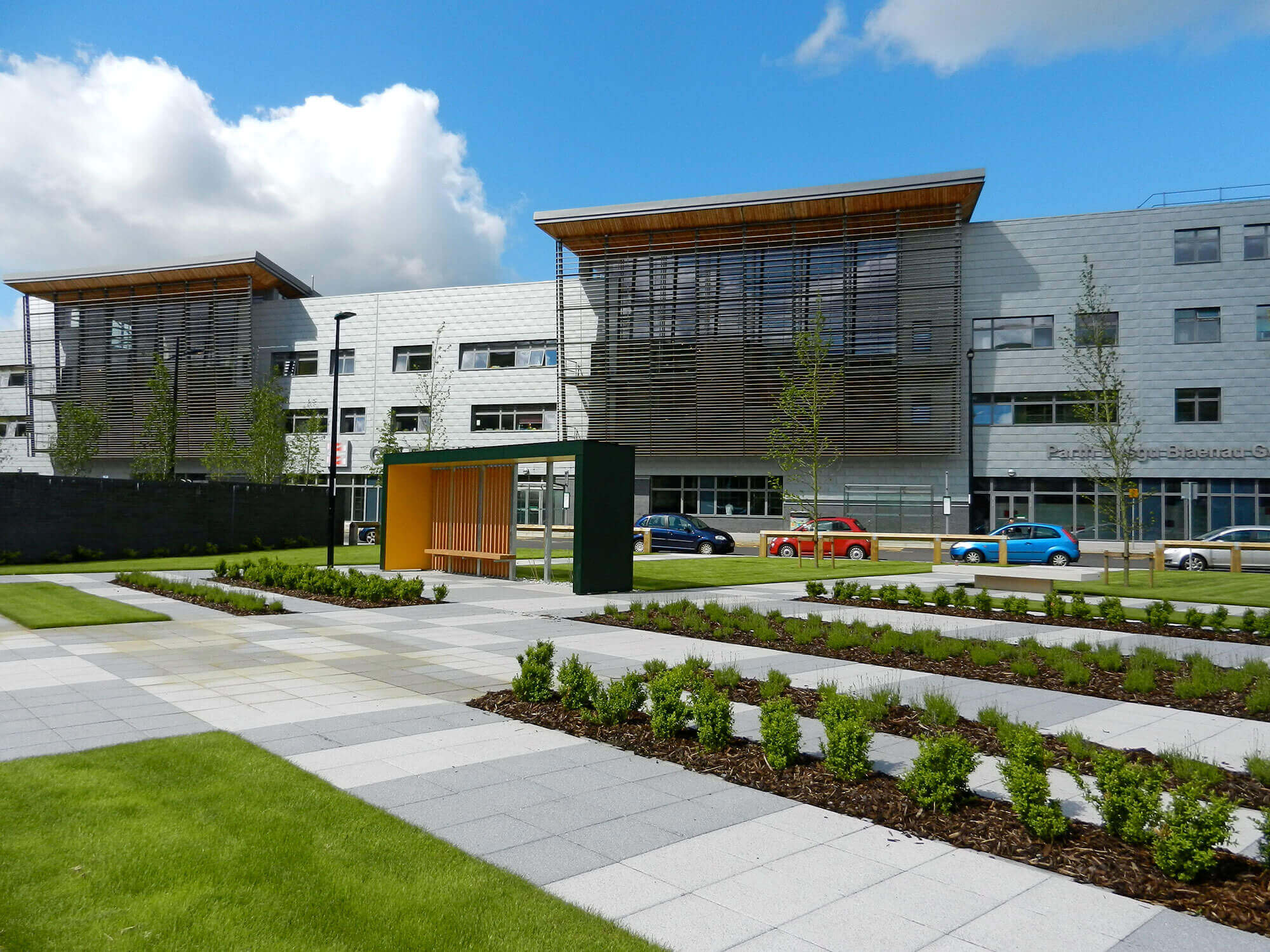 Artist impression of Ebbw Vale College